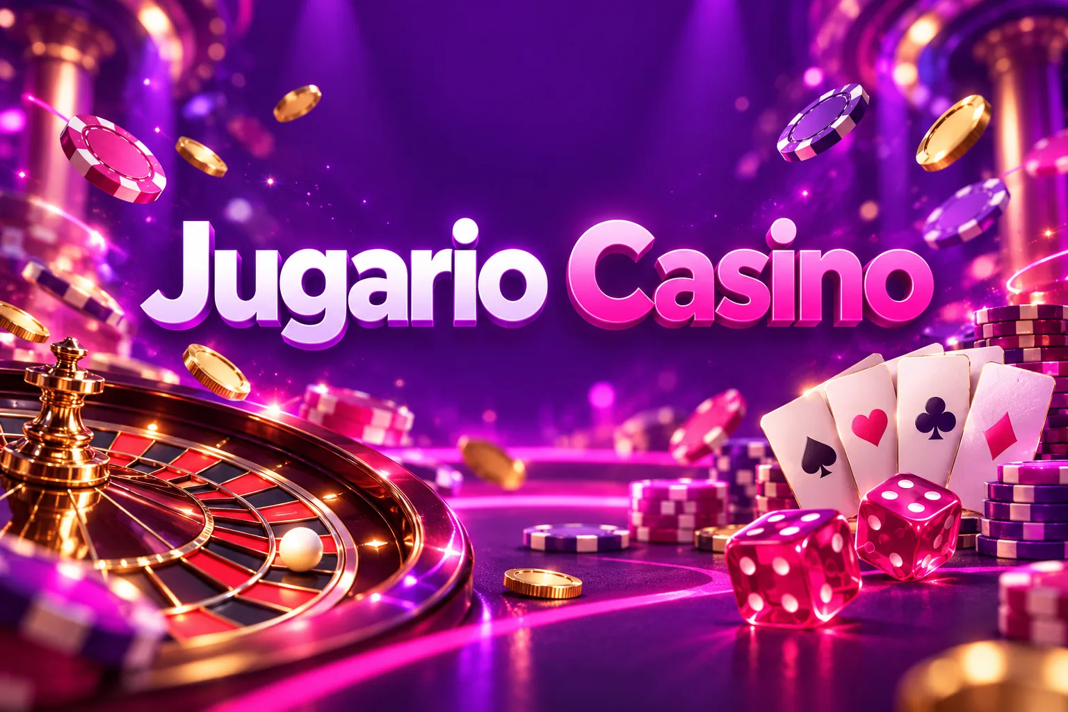 Banner de Jugario Casino México con el bono de bienvenida de 150% hasta $12,000 MXN y 150 giros gratis